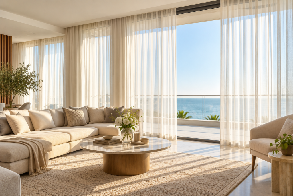 Sheer Curtains Dubai